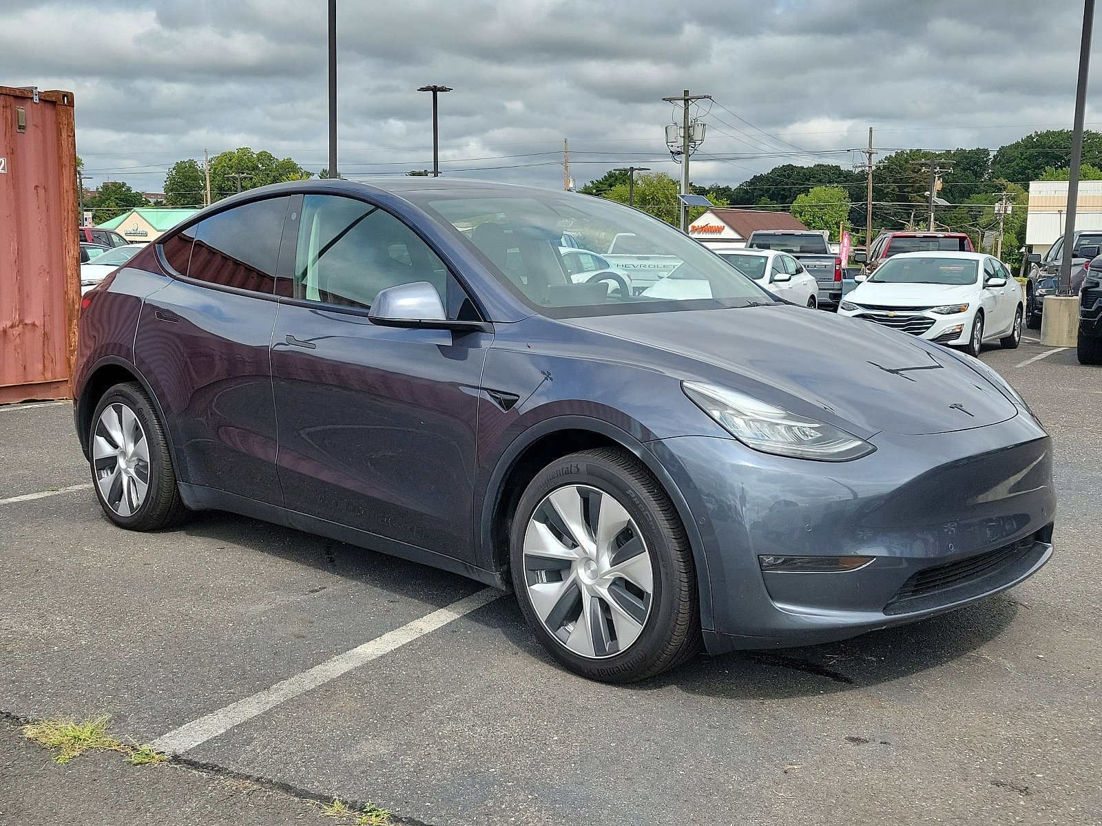 Used 2022 Tesla Model Y Long Range with VIN 7SAYGDEE1NF356883 for sale in Lumberton, NJ