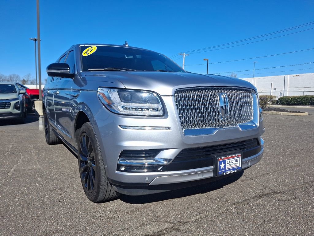 Used 2021 Lincoln Navigator Reserve L with VIN 5LMJJ3LT0MEL04827 for sale in Lumberton, NJ