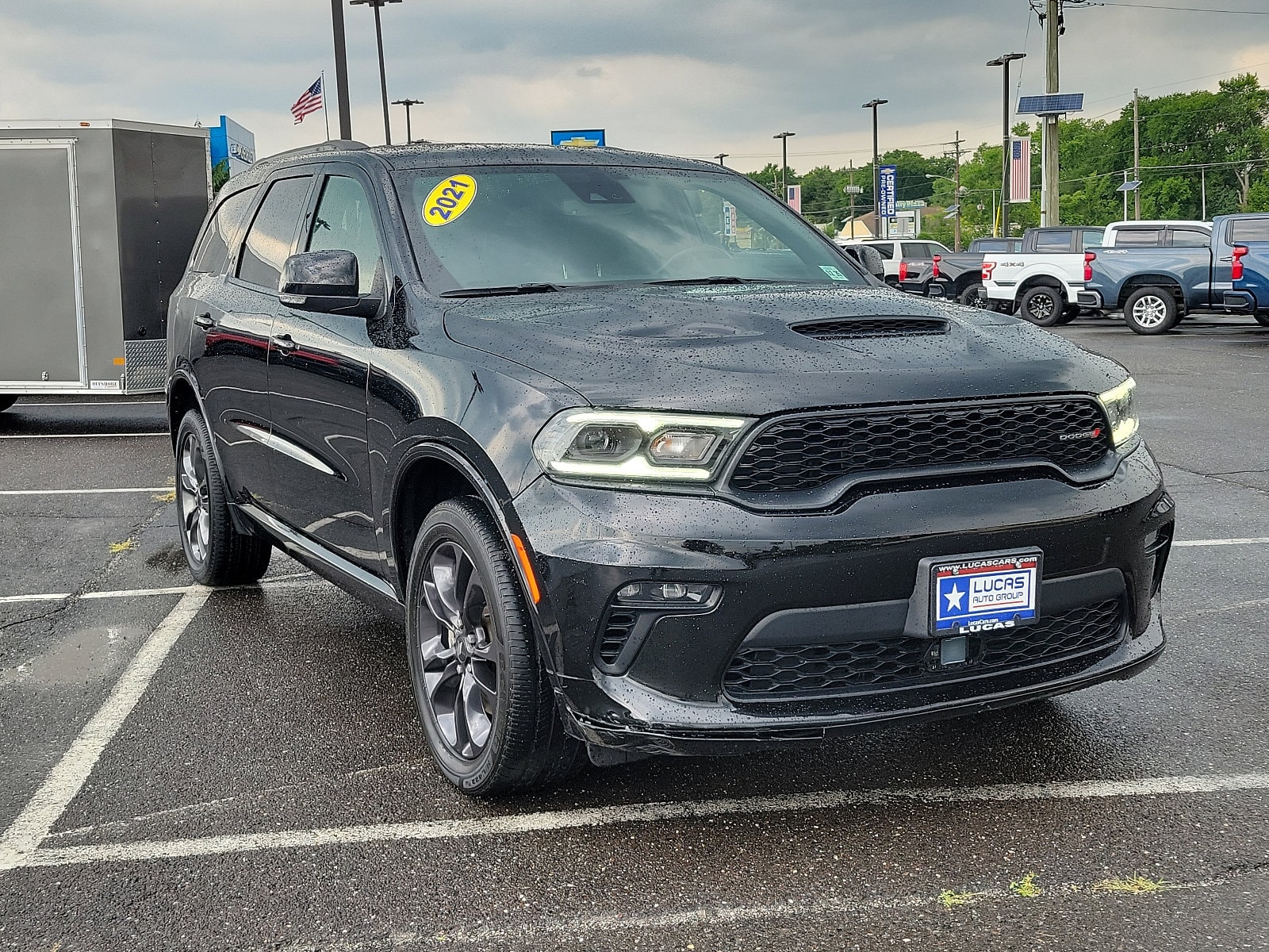 Used 2021 Dodge Durango GT Plus with VIN 1C4RDJDG8MC805645 for sale in Lumberton, NJ