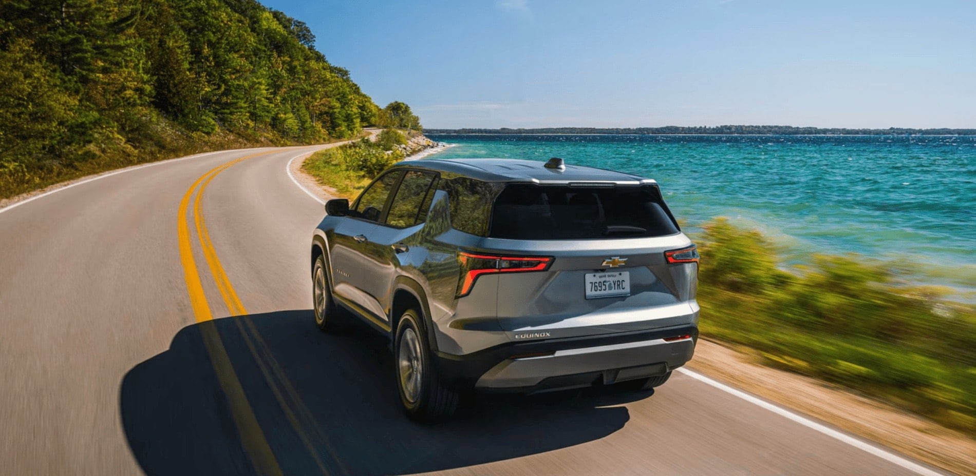 2026 Chevrolet Equinox EV interior with 17.7-inch Google Built-In touchscreen