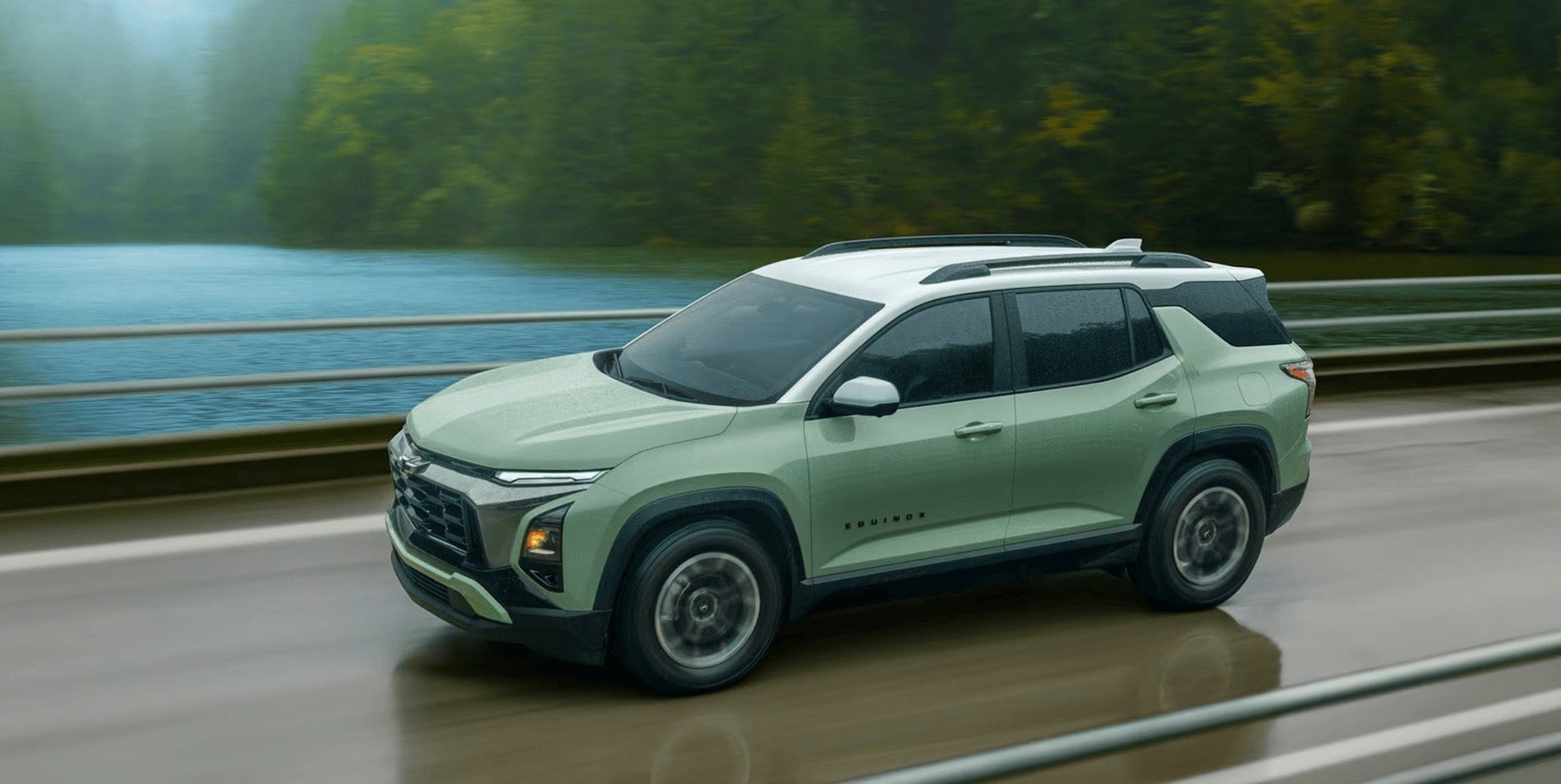 2026 Chevrolet Equinox interior touchscreen and dashboard