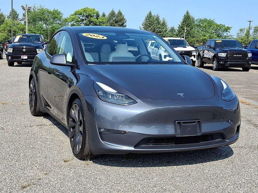 Used 2023 Tesla Model Y Performance with VIN 7SAYGDEF1PF829824 for sale in Lumberton, NJ