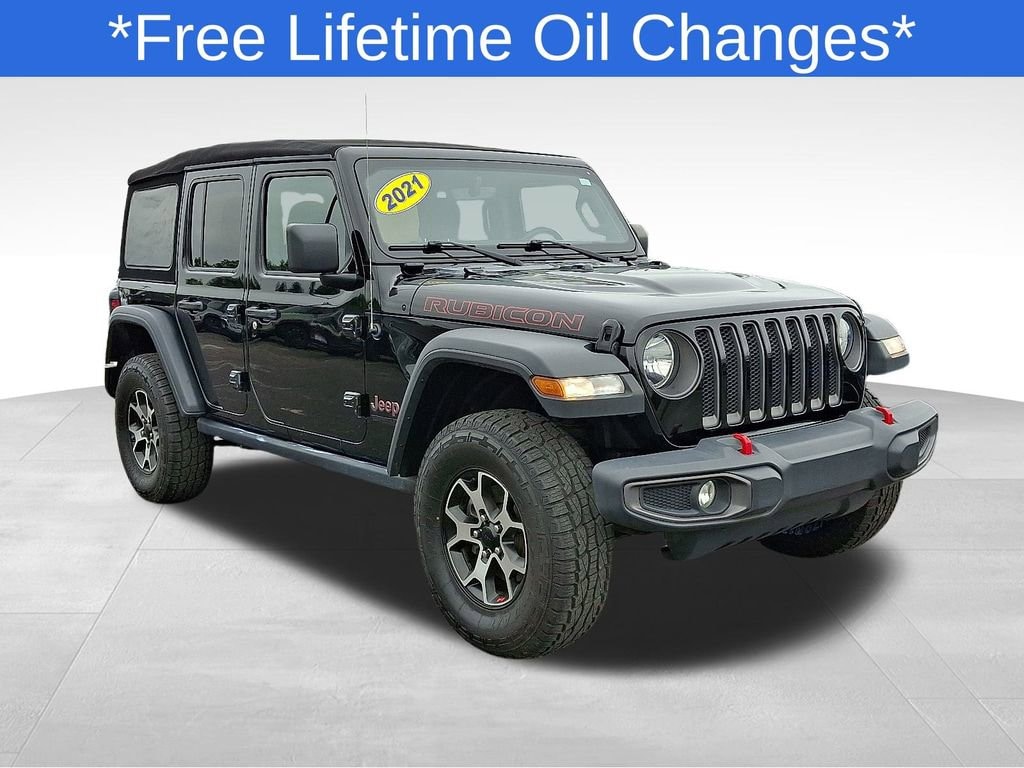 Used 2021 Jeep Wrangler Unlimited Rubicon 4X4 SUV