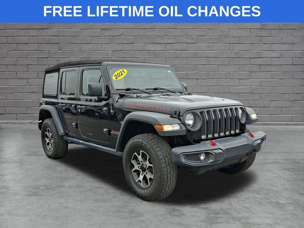 Used 2021 Jeep Wrangler Unlimited Rubicon 4X4 SUV