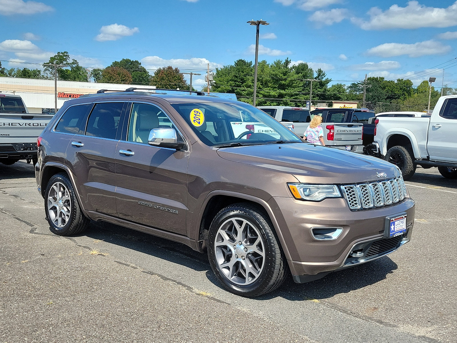 Used 2019 Jeep Grand Cherokee Overland with VIN 1C4RJFCG6KC804739 for sale in Lumberton, NJ