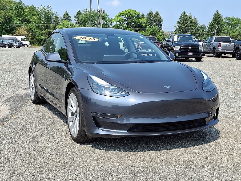 Used 2023 Tesla Model 3 Base with VIN 5YJ3E1EA4PF661662 for sale in Lumberton, NJ