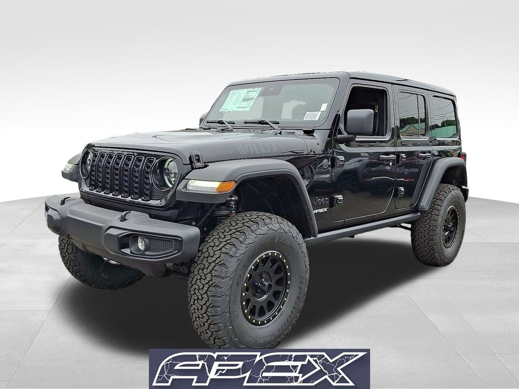New 2025 Jeep Wrangler 4-Door Willys APEX Sport Utility