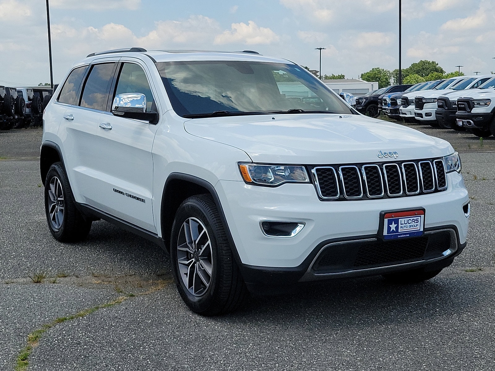 Certified 2021 Jeep Grand Cherokee Limited with VIN 1C4RJFBG3MC635140 for sale in Lumberton, NJ