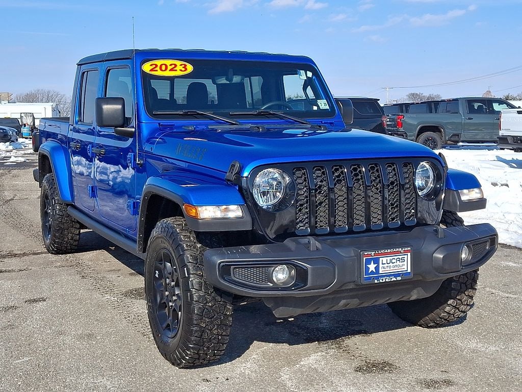 Certified 2023 Jeep Gladiator Willys Truck