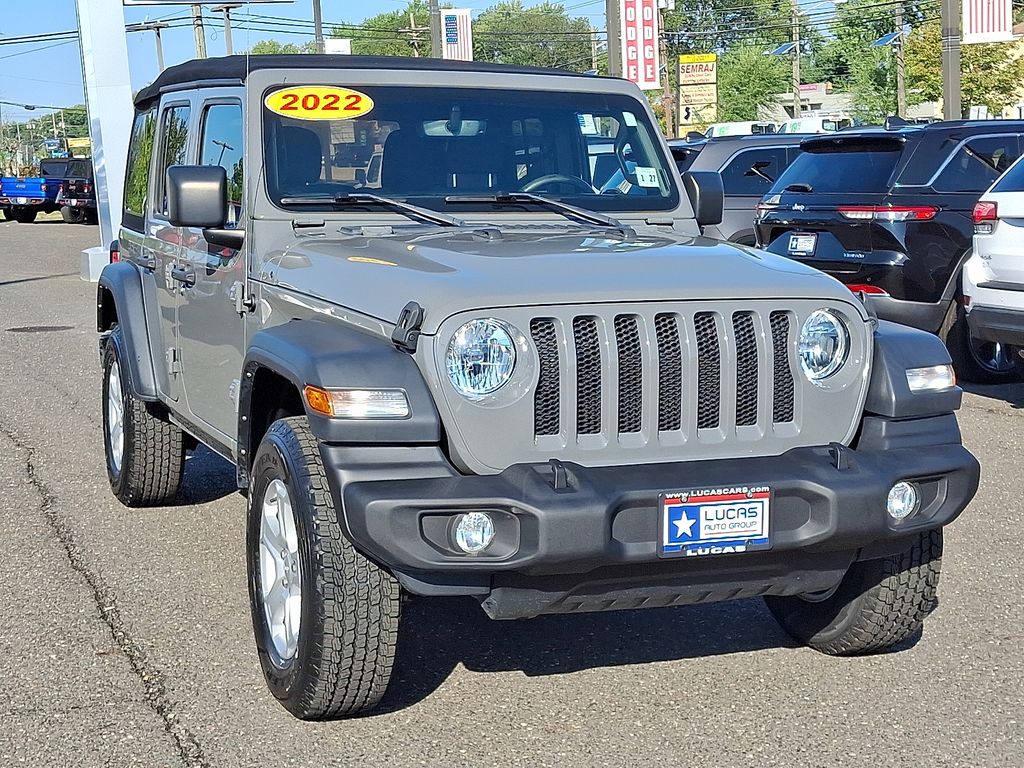 2022 Jeep Wrangler Unlimited Sport S photo 2