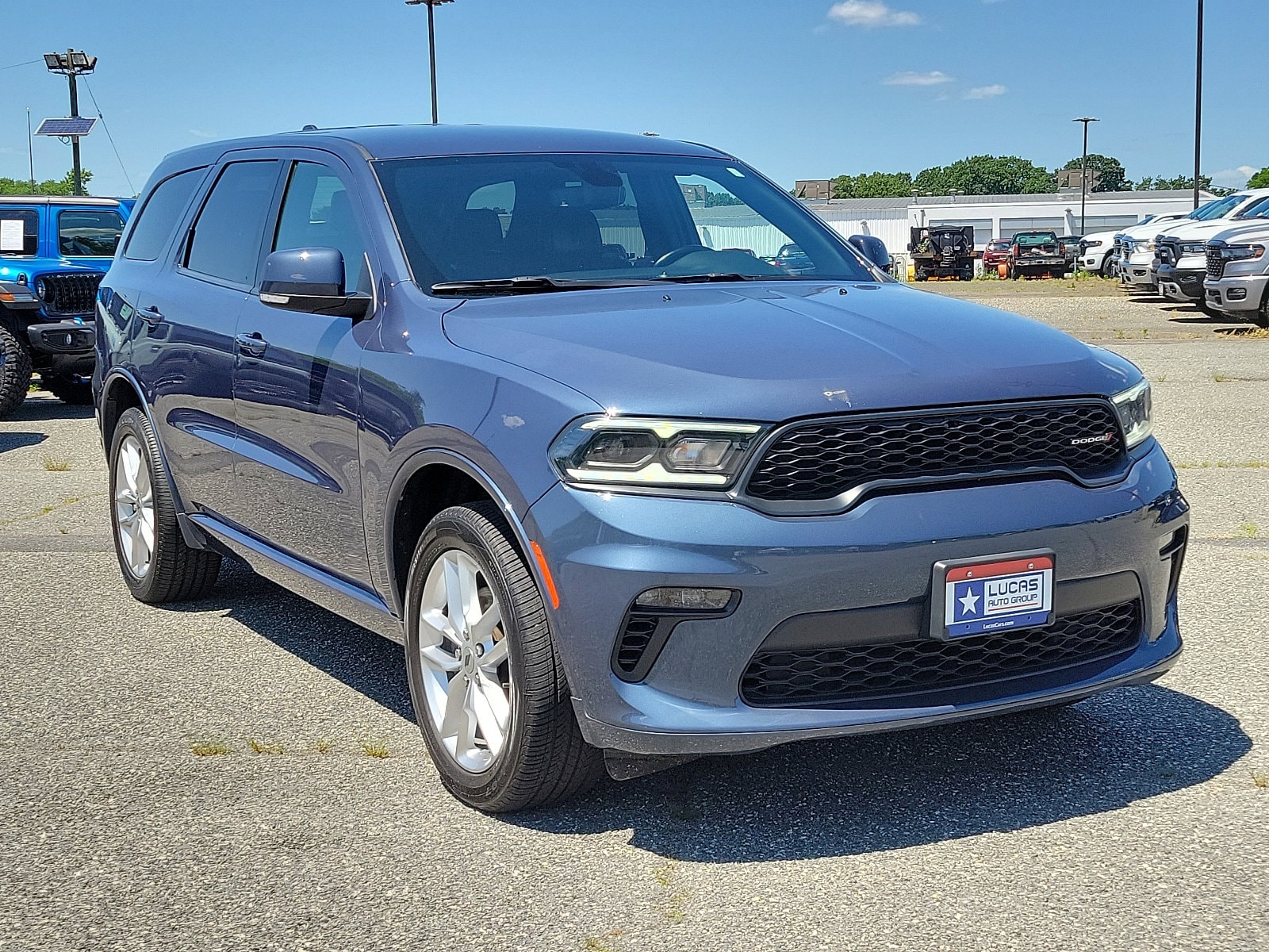 Certified 2021 Dodge Durango GT Plus with VIN 1C4RDJDG9MC644772 for sale in Lumberton, NJ