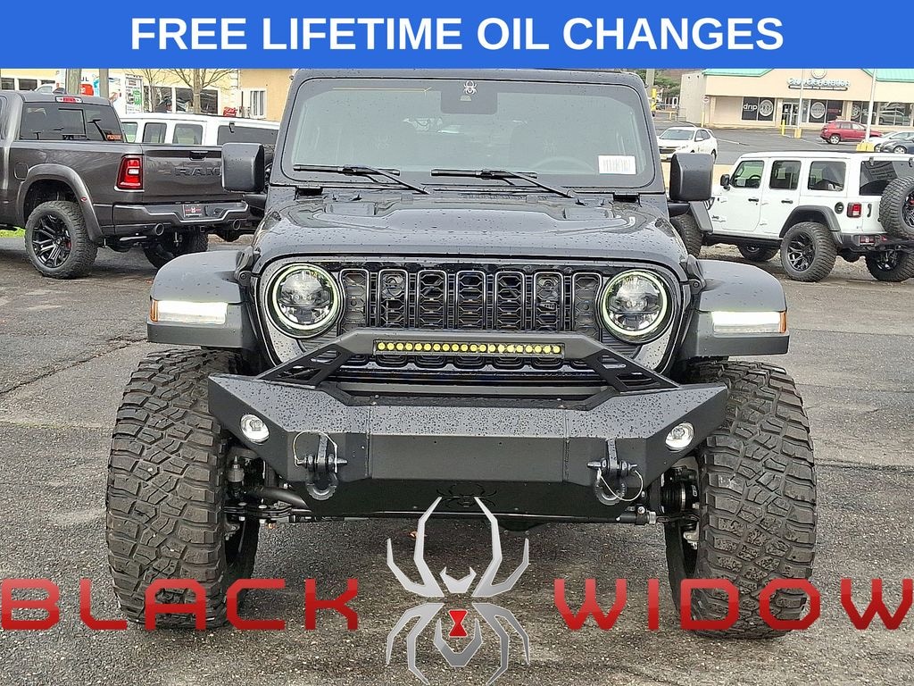 New 2025 Jeep Wrangler 4-DOOR WILLYS BLACK WIDOW Sport Utility
