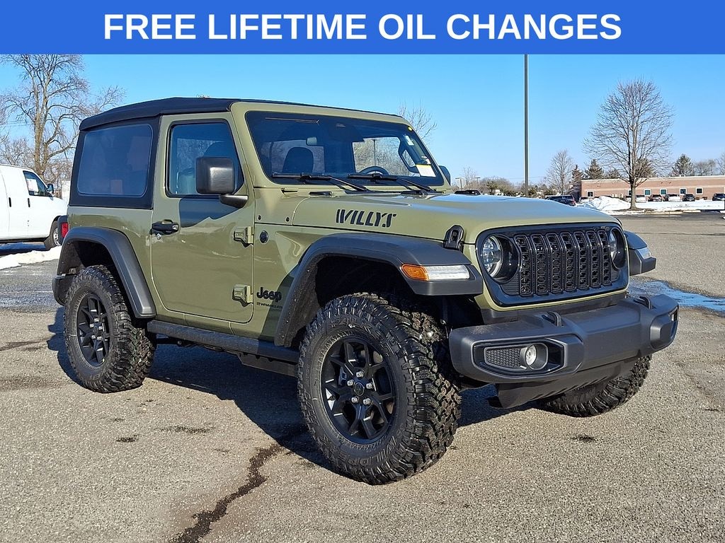 New 2026 Jeep Wrangler 2-DOOR WILLYS Sport Utility