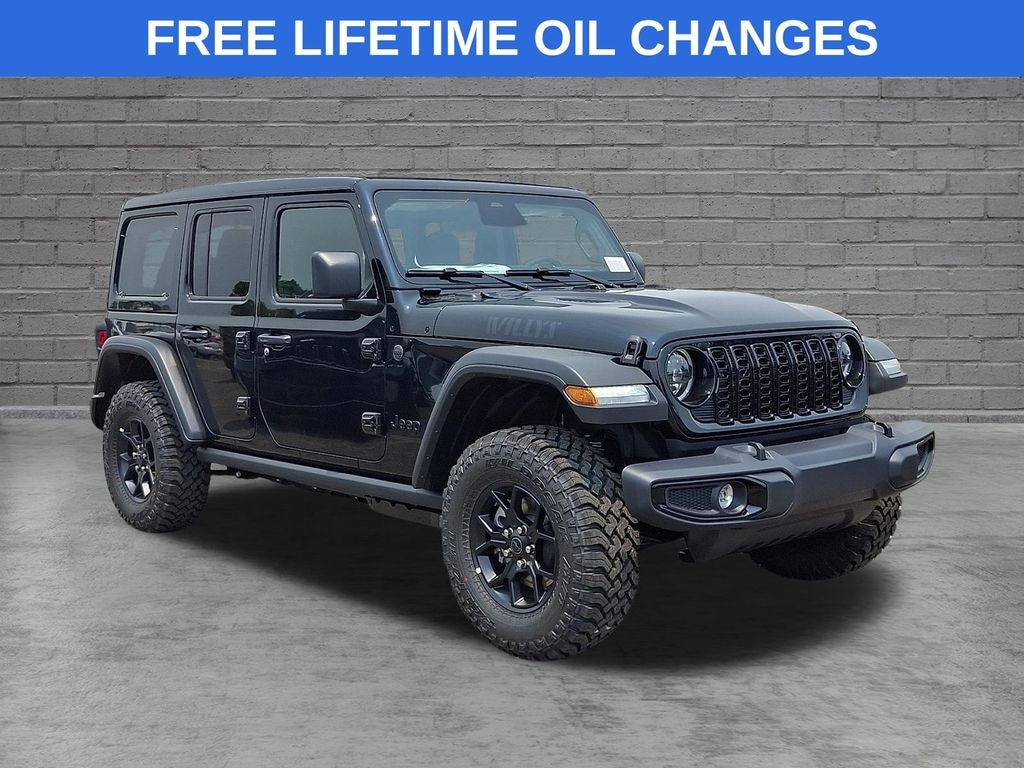 New 2026 Jeep Wrangler 4-DOOR WILLYS Sport Utility