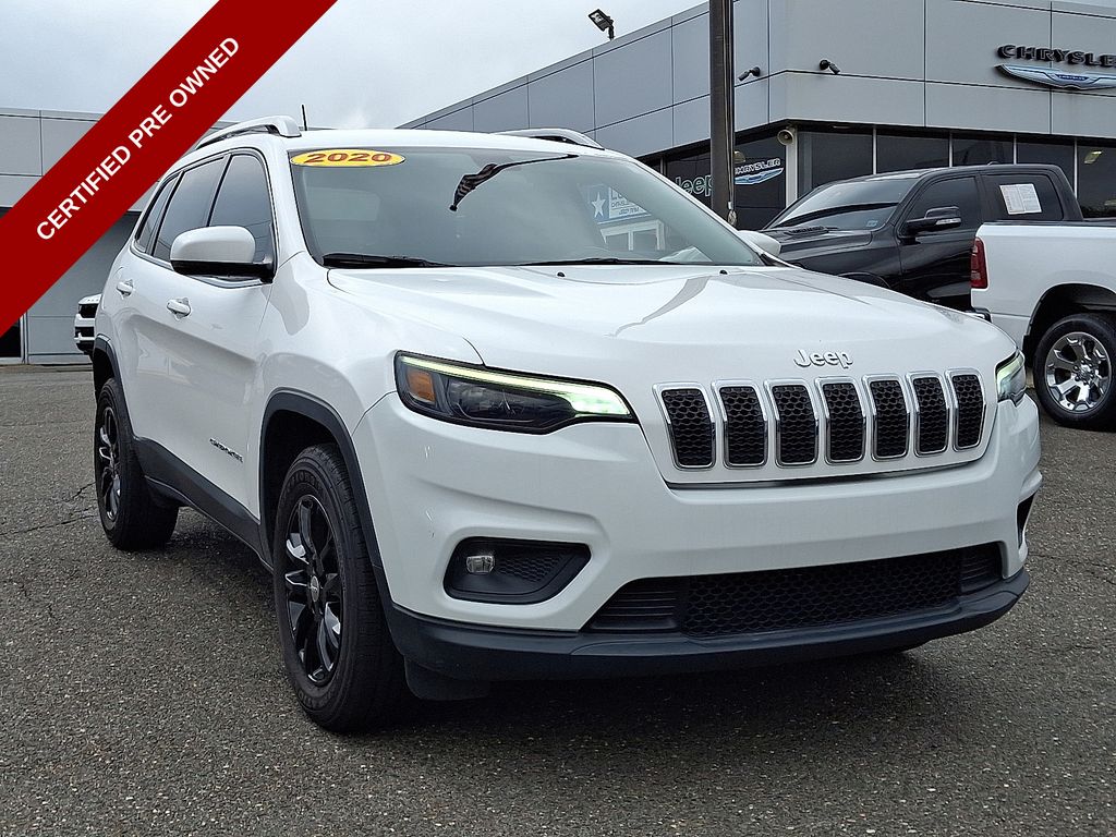 Certified 2020 Jeep Cherokee Latitude Plus with VIN 1C4PJMLB7LD545450 for sale in Lumberton, NJ