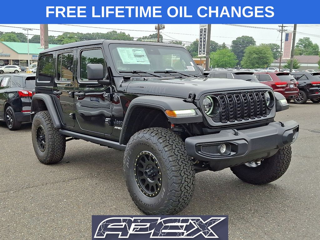 New 2025 Jeep Wrangler 4-Door Willys APEX For Sale | Lumberton NJ