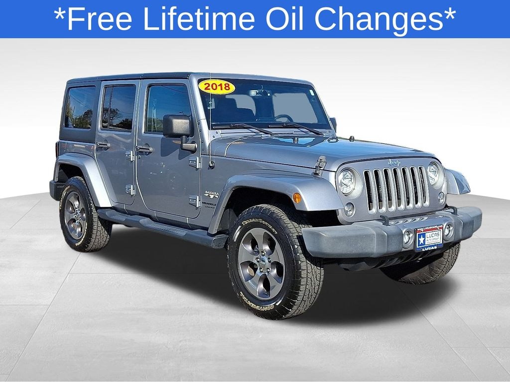 Used 2018 Jeep Wrangler JK Unlimited Sahara SUV