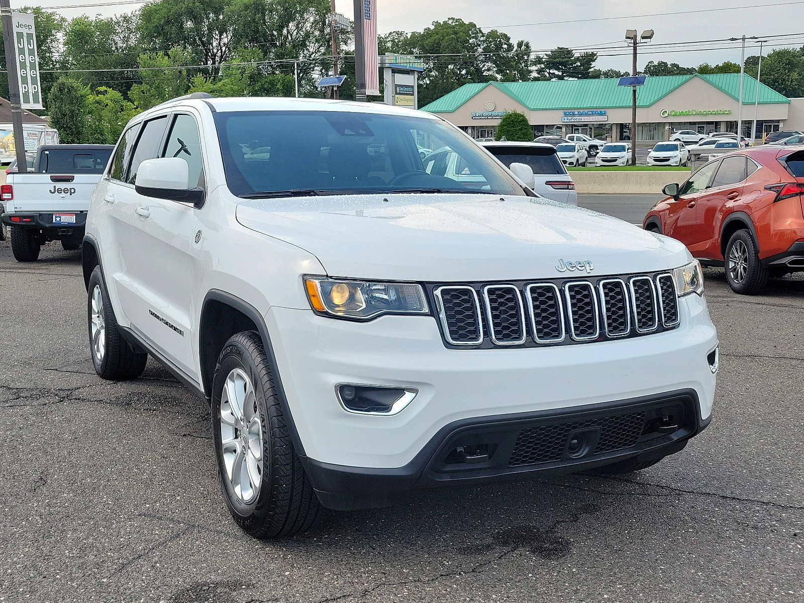 Certified 2021 Jeep Grand Cherokee Laredo E with VIN 1C4RJFAG0MC602727 for sale in Lumberton, NJ