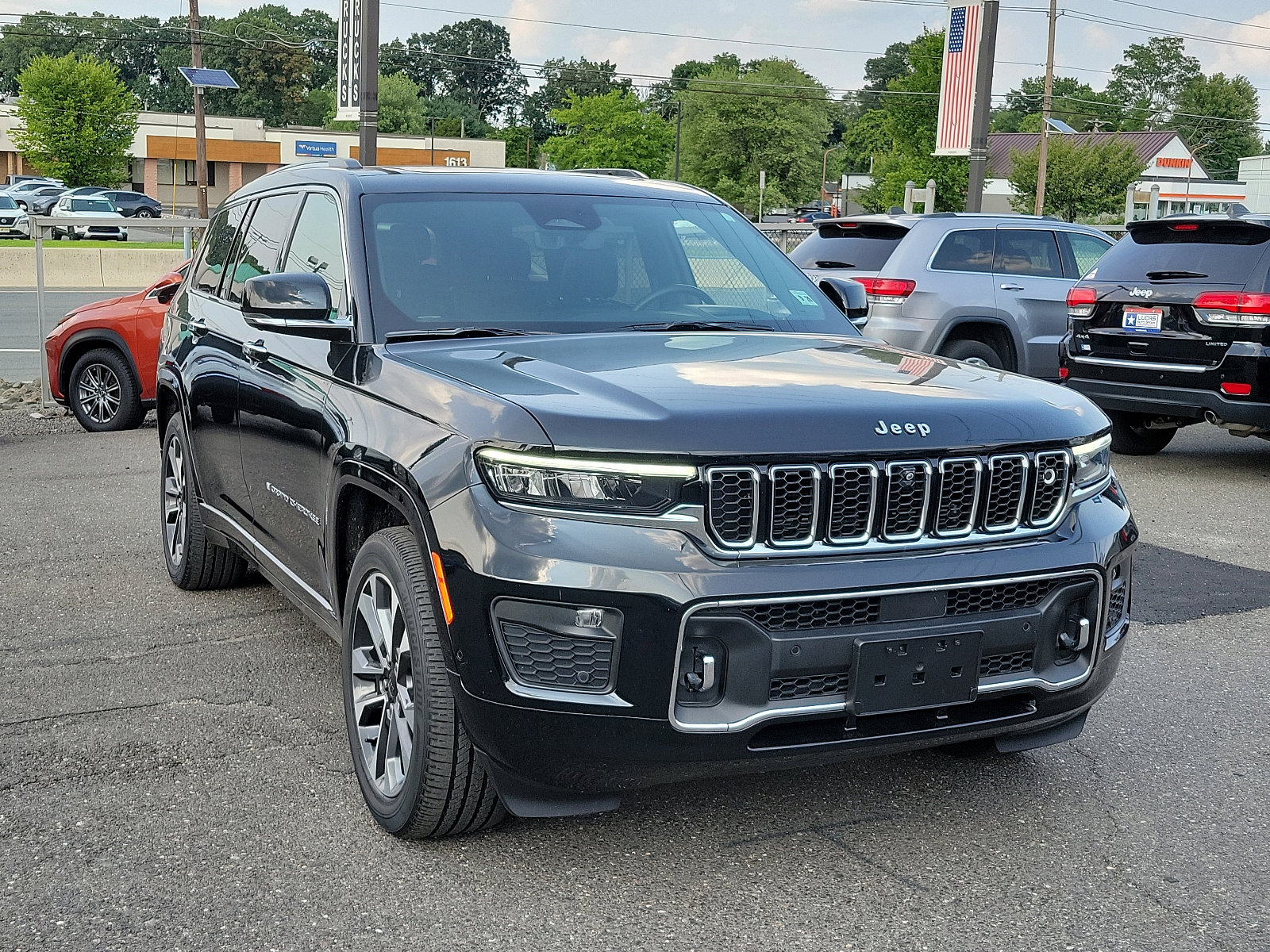 Certified 2021 Jeep Grand Cherokee L Overland with VIN 1C4RJKDG9M8129725 for sale in Lumberton, NJ