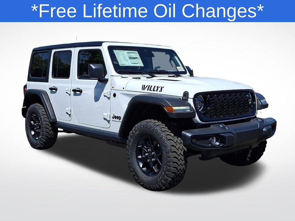New 2026 Jeep Wrangler 4-DOOR WILLYS Sport Utility