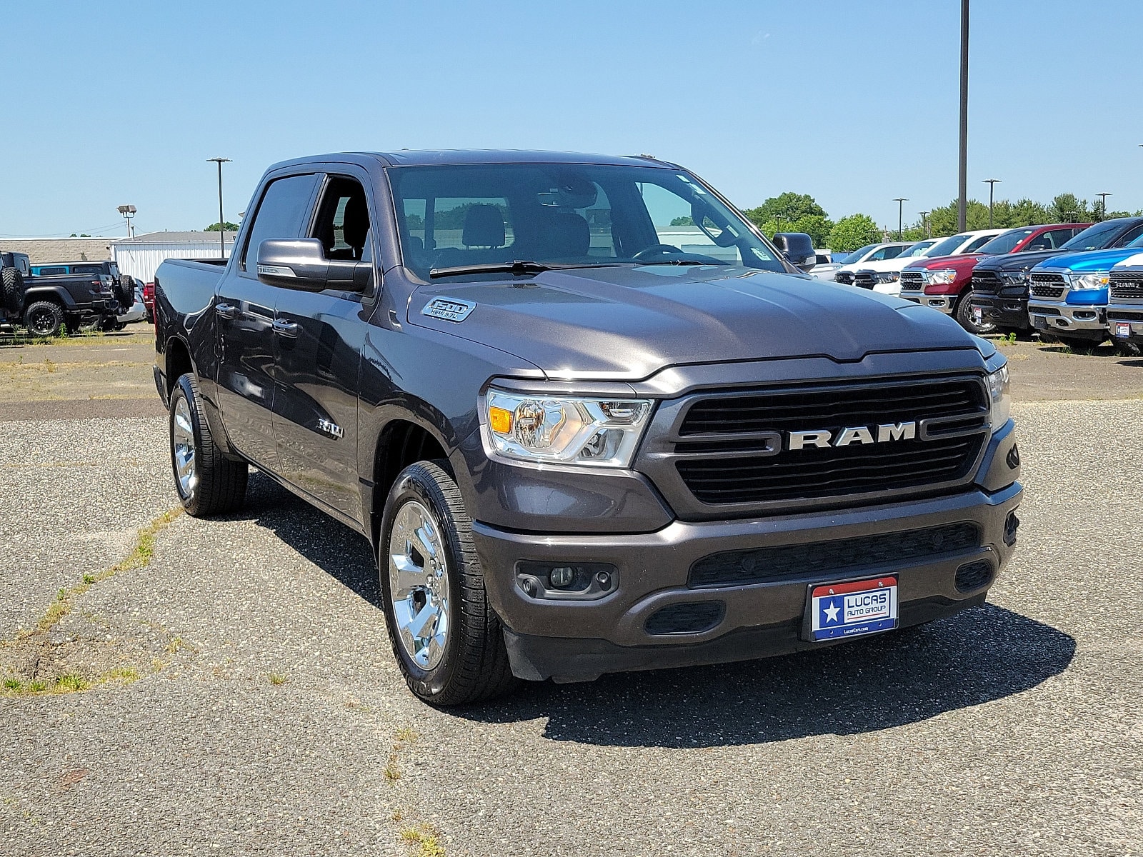 Certified 2020 RAM Ram 1500 Pickup Big Horn/Lone Star with VIN 1C6SRFFT4LN145317 for sale in Lumberton, NJ