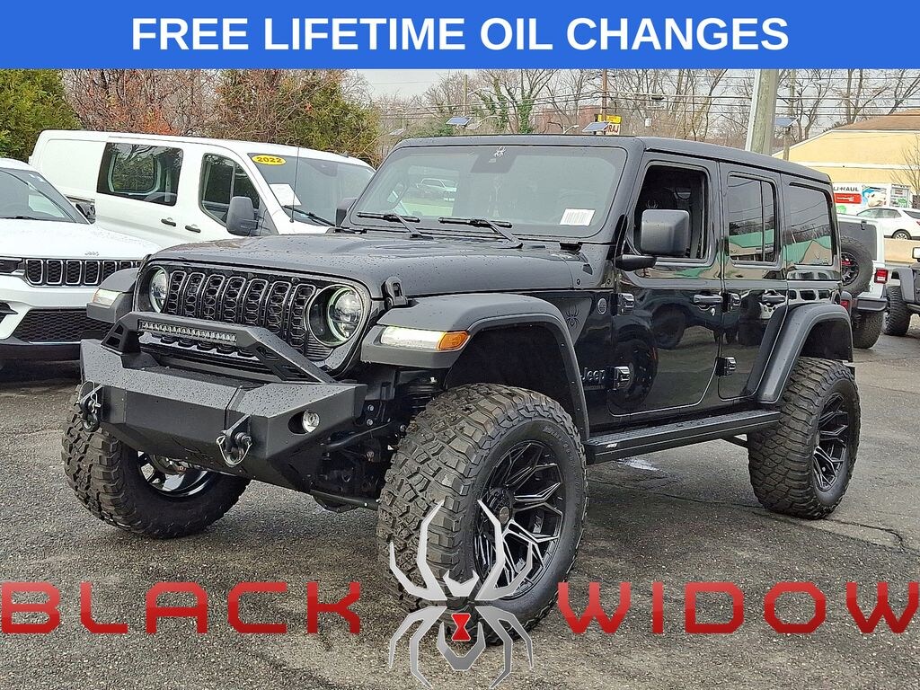 New 2025 Jeep Wrangler 4-DOOR WILLYS BLACK WIDOW Sport Utility