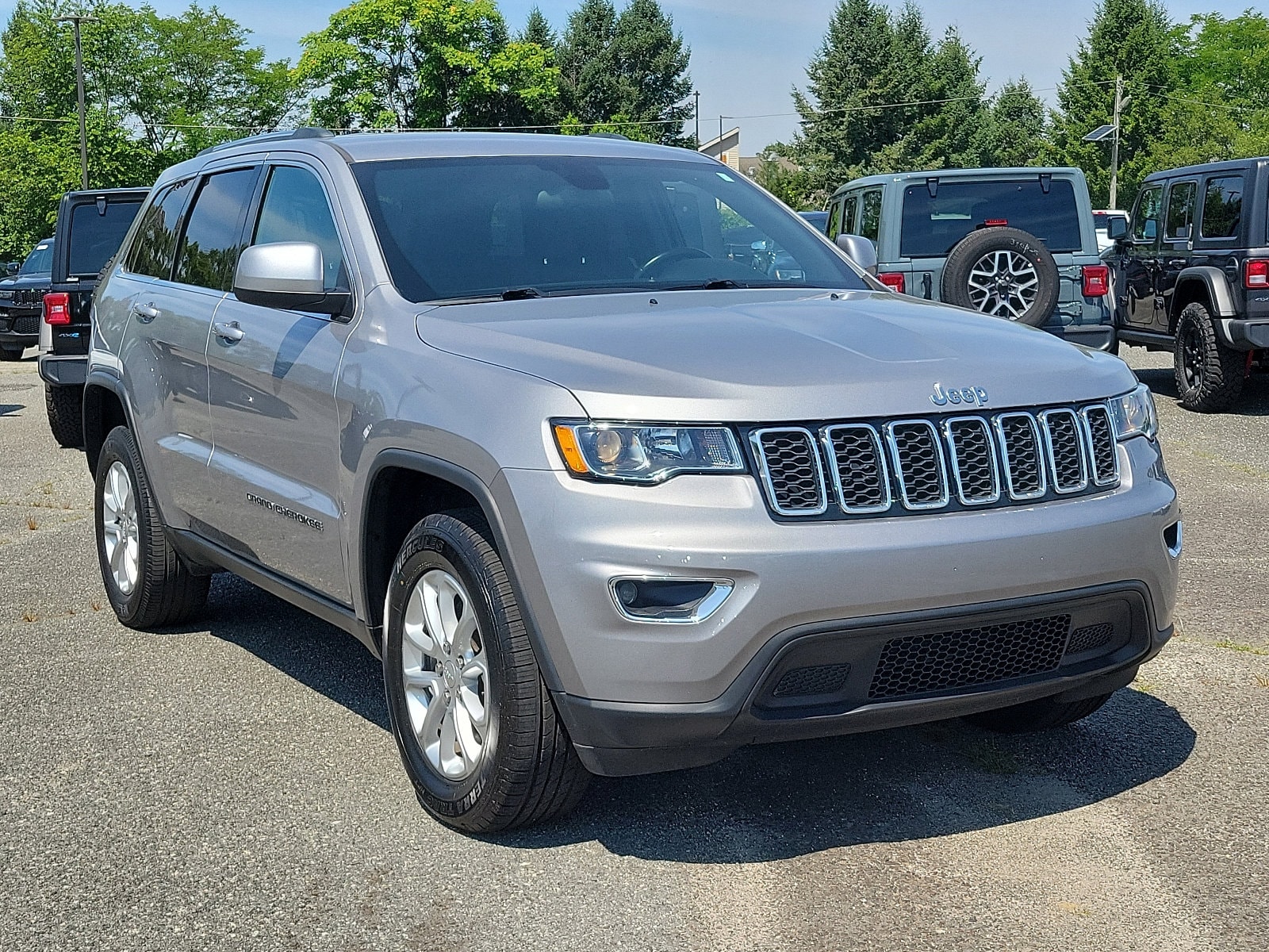 Certified 2021 Jeep Grand Cherokee Laredo E with VIN 1C4RJFAG3MC550669 for sale in Lumberton, NJ