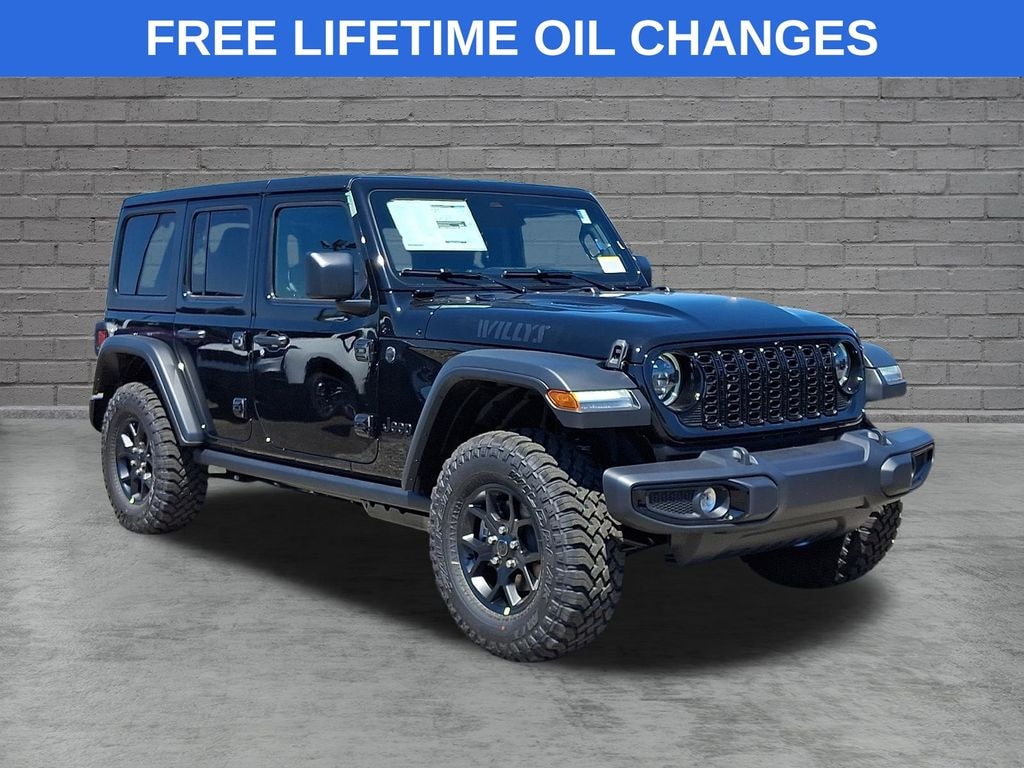 New 2026 Jeep Wrangler 4-DOOR WILLYS Sport Utility