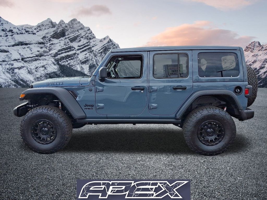 New 2025 Jeep Wrangler 4-Door Willys APEX Sport Utility