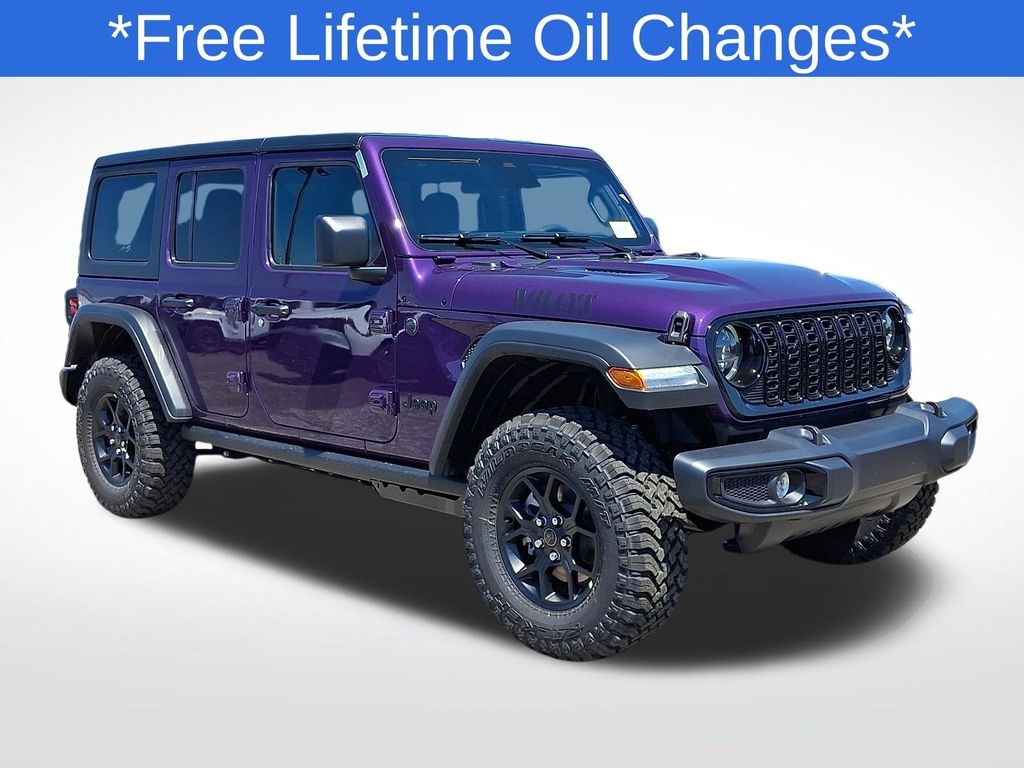 New 2026 Jeep Wrangler 4-DOOR WILLYS Sport Utility