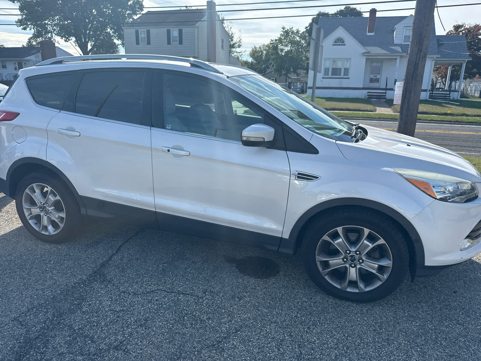 Used 2016 Ford Escape Titanium with VIN 1FMCU0J97GUB43105 for sale in Burlington, NJ