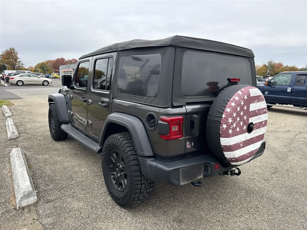 Certified 2018 Jeep Wrangler Unlimited Sport S 4x4