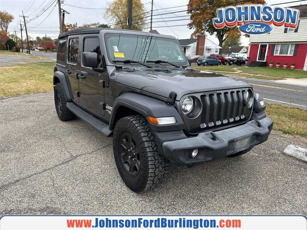 Certified 2018 Jeep Wrangler Unlimited Sport S 4x4