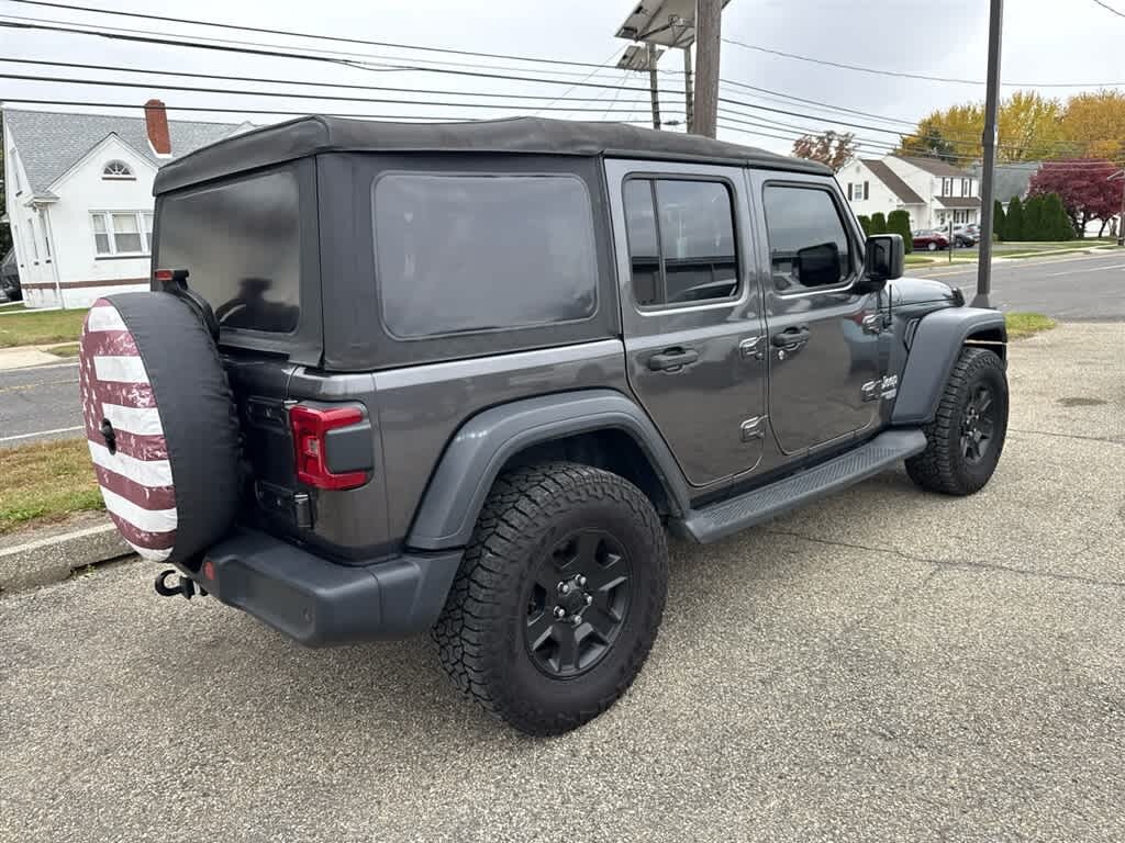 Certified 2018 Jeep Wrangler Unlimited Sport S 4x4