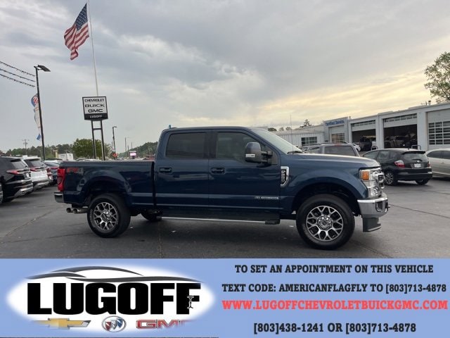 Used 2020 Ford F-250 Super Duty Lariat with VIN 1FT7W2BT2LEC68992 for sale in Lugoff, SC