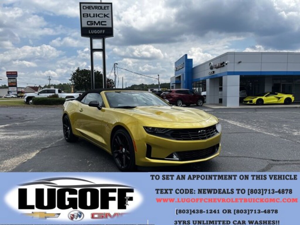 New 2025 Chevrolet Camaro For Sale at Lugoff Chevrolet Buick GMC VIN