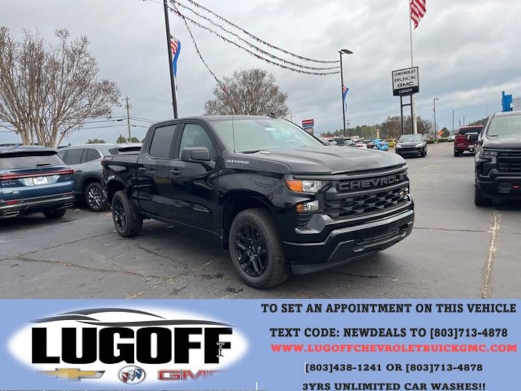 New 2026 Chevrolet Silverado 1500 Custom Truck