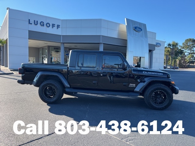 Used 2021 Jeep Gladiator Overland with VIN 1C6HJTFG4ML584033 for sale in Lugoff, SC