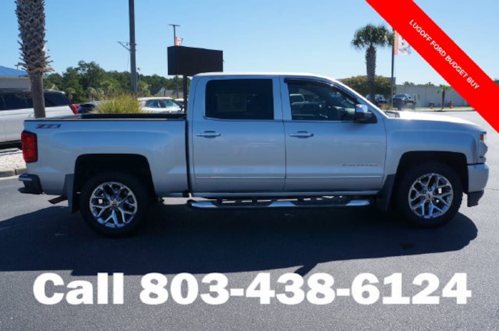 Used 2017 Chevrolet Silverado 1500 LTZ Truck Crew Cab