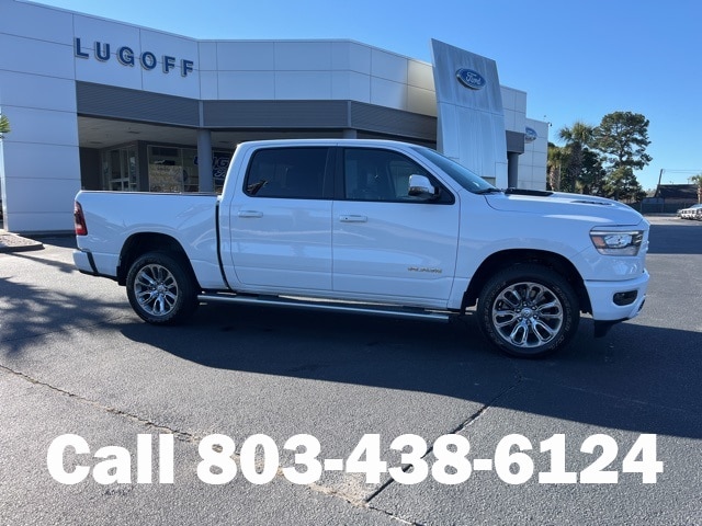 Used 2024 RAM Ram 1500 Pickup Laramie with VIN 1C6SRFJT3RN201974 for sale in Lugoff, SC