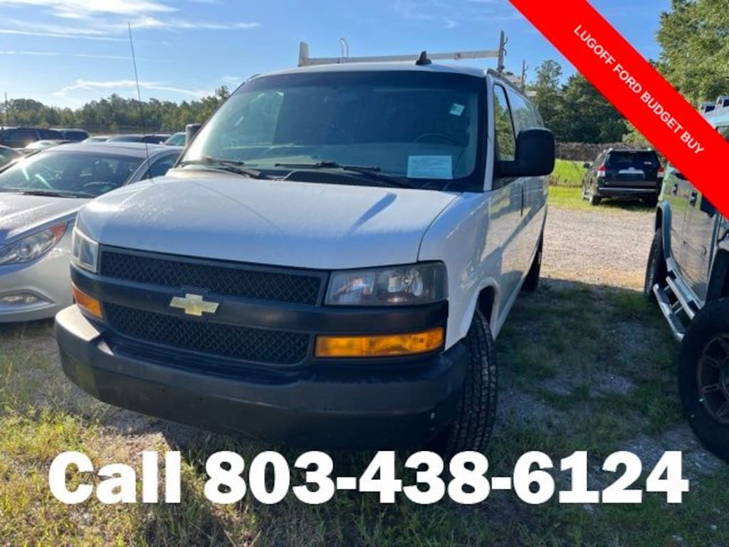 Used 2021 Chevrolet Express 2500 Work Van Van Extended Cargo Van
