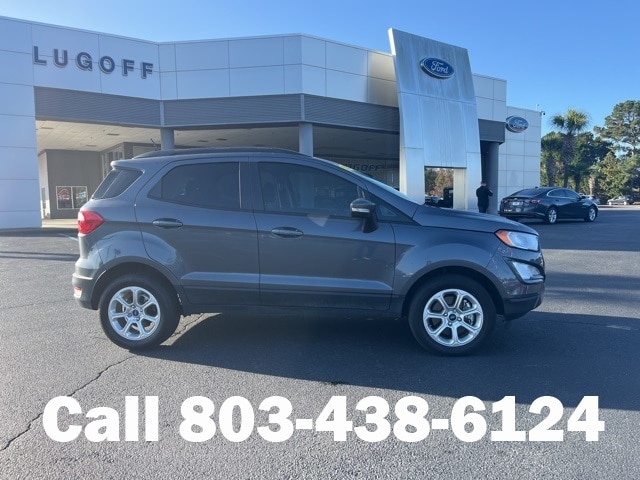 Used 2021 Ford EcoSport SE with VIN MAJ3S2GE2MC447038 for sale in Lugoff, SC
