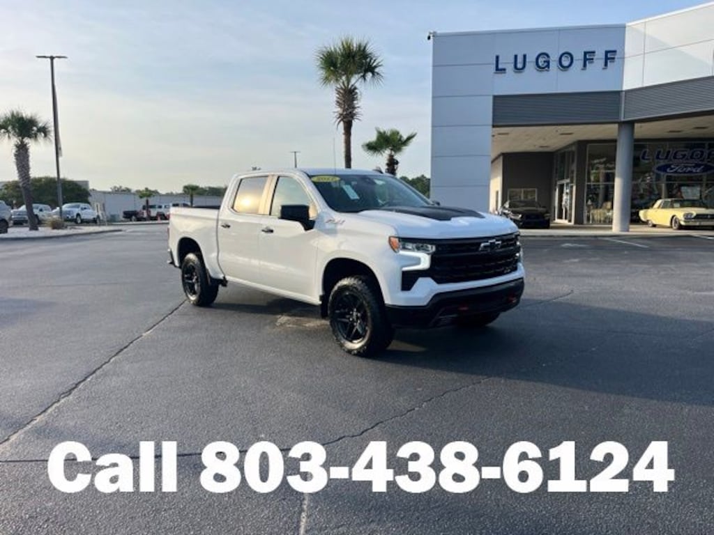 Used 2022 Chevrolet Silverado 1500 LT Trail Boss Truck Crew Cab