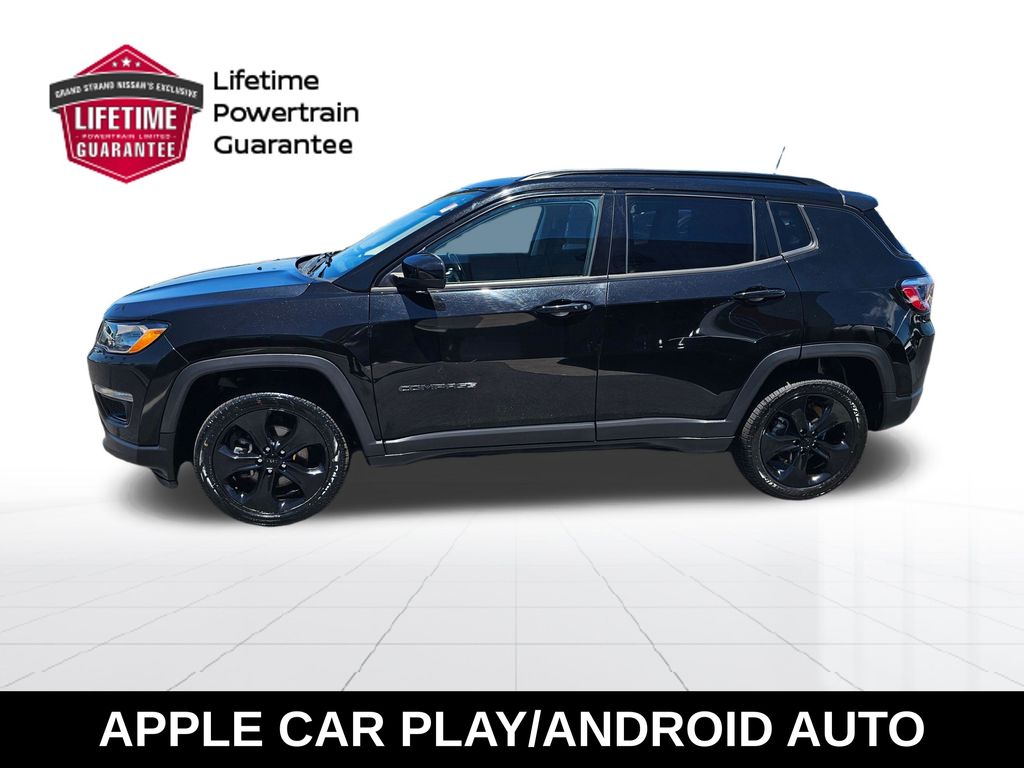 Used 2021 Jeep Compass Altitude with VIN 3C4NJDBBXMT591598 for sale in Lugoff, SC