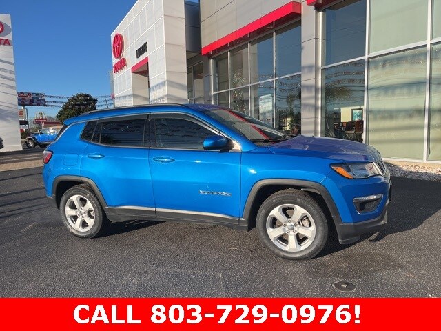 Used 2020 Jeep Compass Latitude with VIN 3C4NJCBB8LT141554 for sale in Lugoff, SC