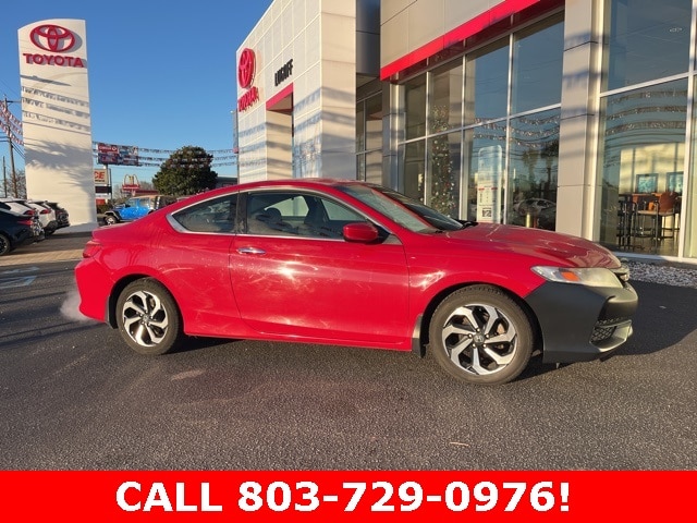 Used 2016 Honda Accord LX-S with VIN 1HGCT1B33GA006687 for sale in Lugoff, SC