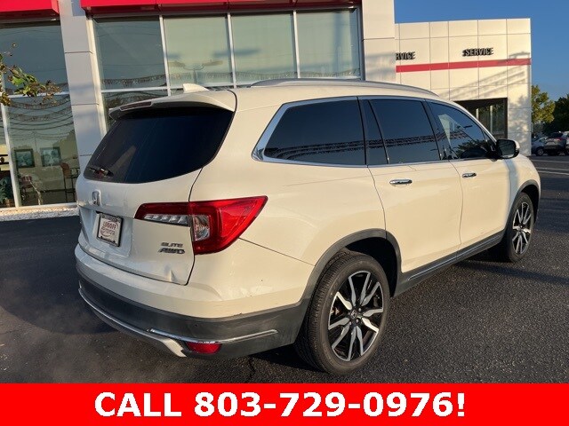 Used 2019 Honda Pilot Elite with VIN 5FNYF6H04KB026663 for sale in Lugoff, SC