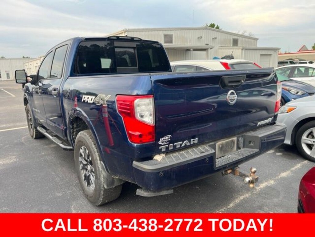 Used 2018 Nissan Titan PRO-4X Truck Crew Cab