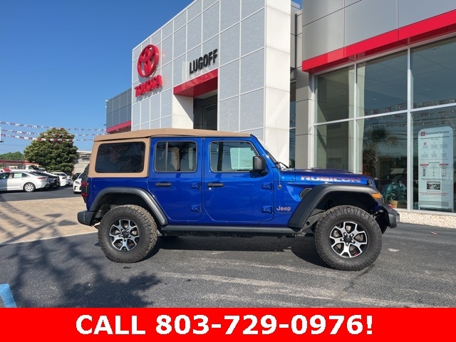 Used 2020 Jeep Wrangler Unlimited Rubicon with VIN 1C4HJXFNXLW175868 for sale in Lugoff, SC
