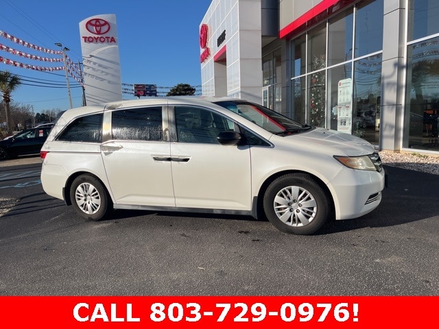 Used 2014 Honda Odyssey LX with VIN 5FNRL5H28EB050834 for sale in Lugoff, SC